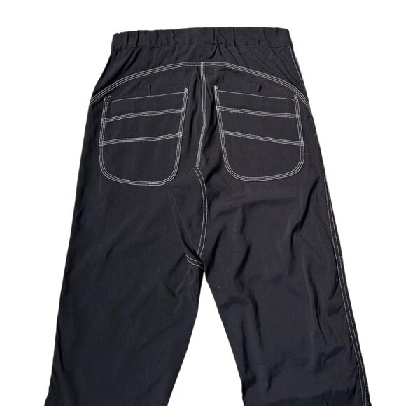 90s y2k vintage MEC hiking pants black nylon utility Mountain Equipment Co-op. - Picture 4 of 8